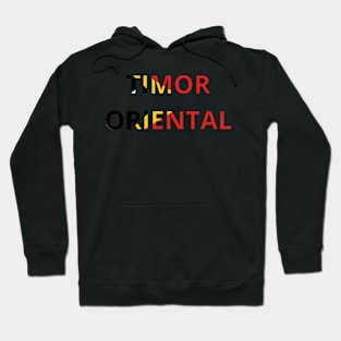 Drapeau Timor oriental Hoodie